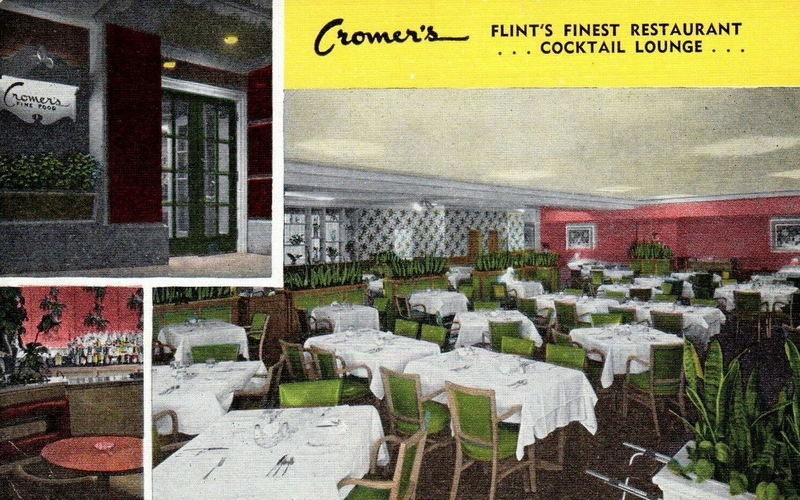 Cromers Restaurant - Vintage Post Card (newer photo)